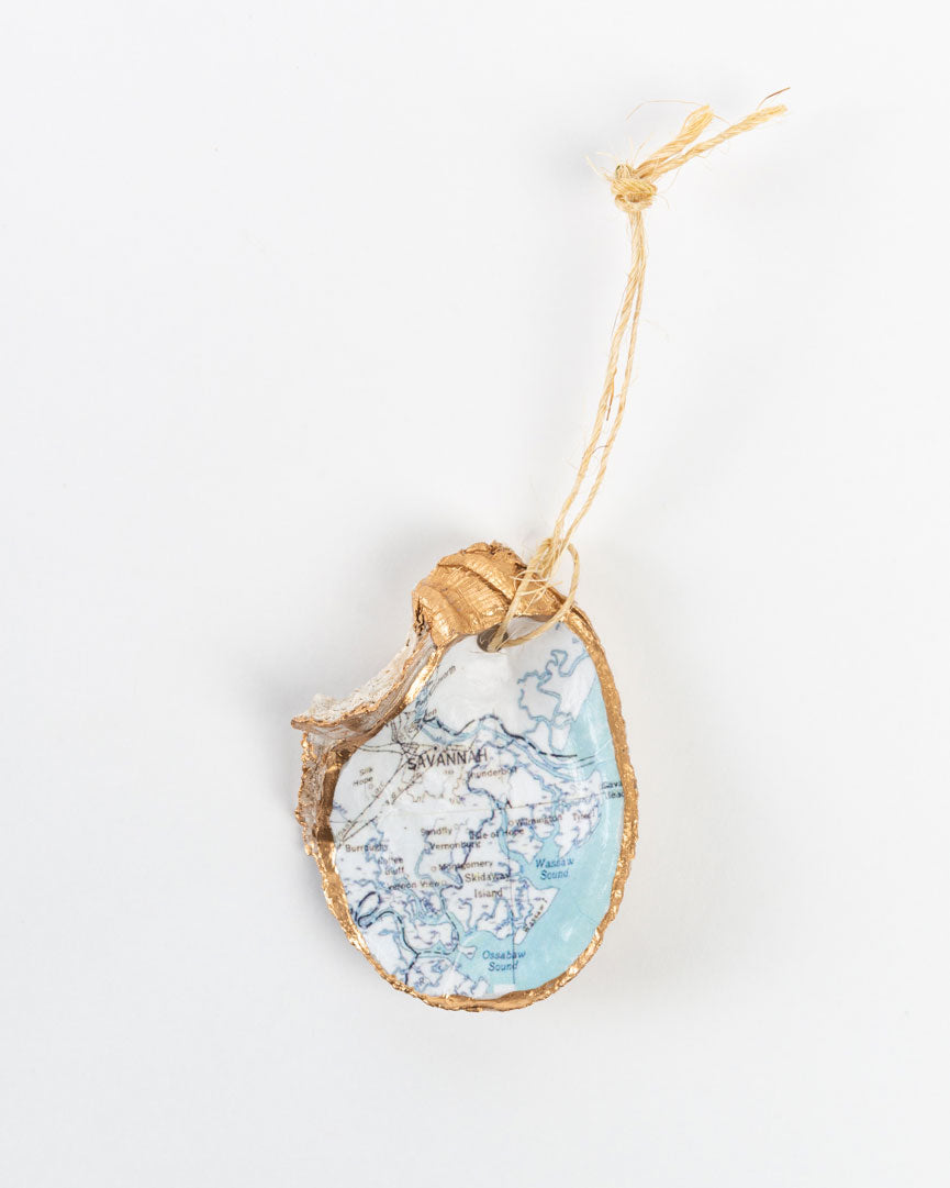 Ornaments made from Oyster Shells