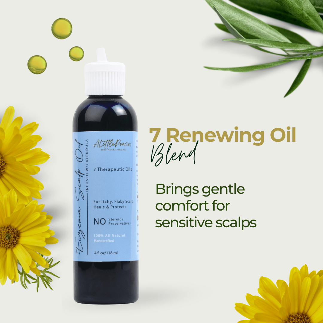 Eczema Scalp Oil | Calendula & Spearmint