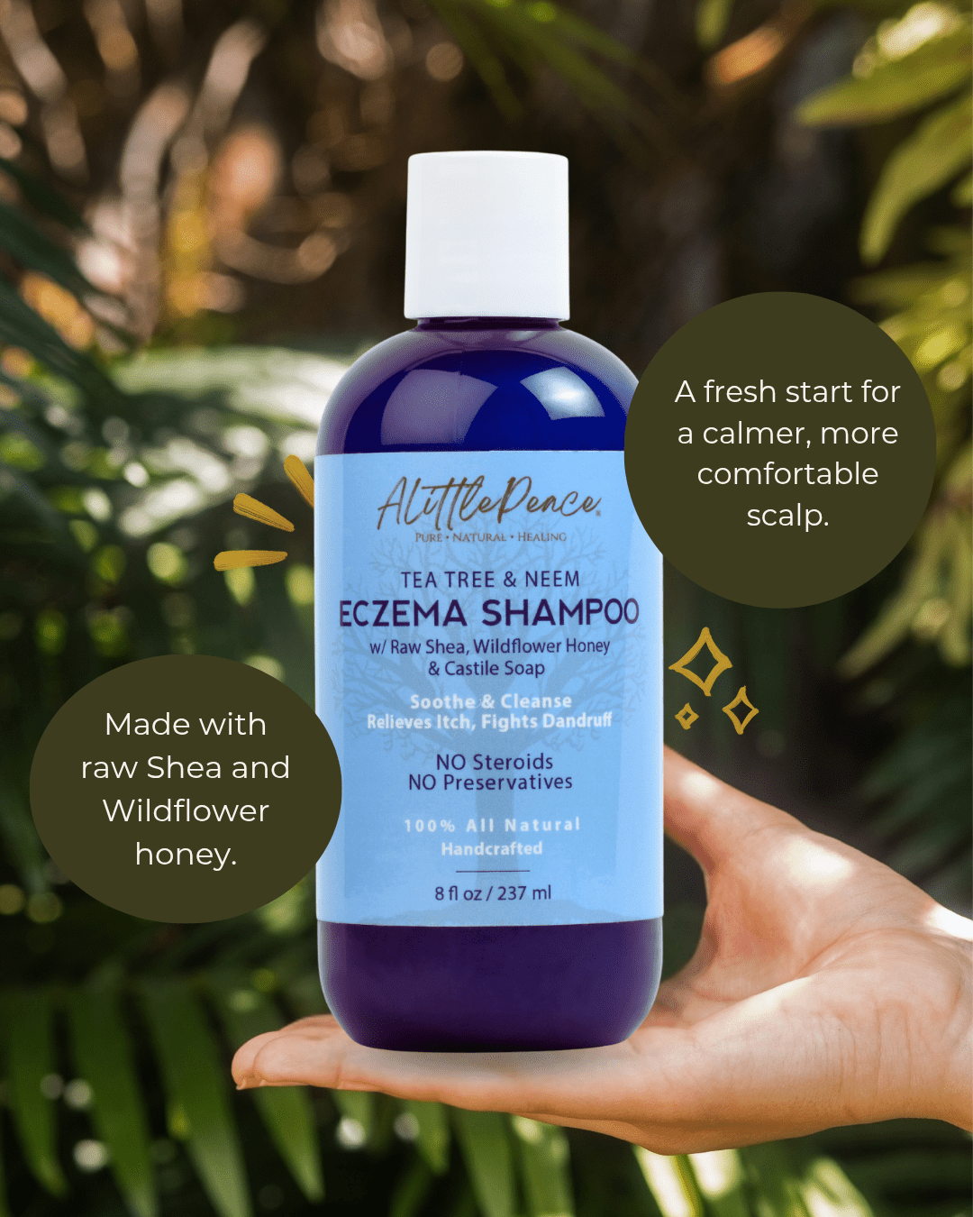 Eczema Shampoo | Tea Tree & Neem