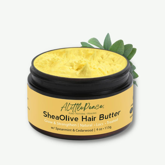 SheaOlive Hair Butter w/Spearmint & Cedarwood