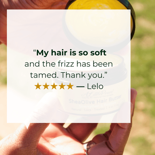 SheaOlive Hair Butter | Spearmint & Cedarwood