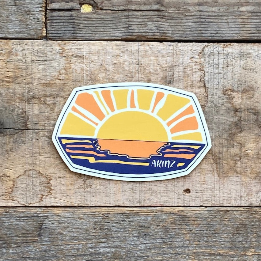 Sun Seeker Sticker