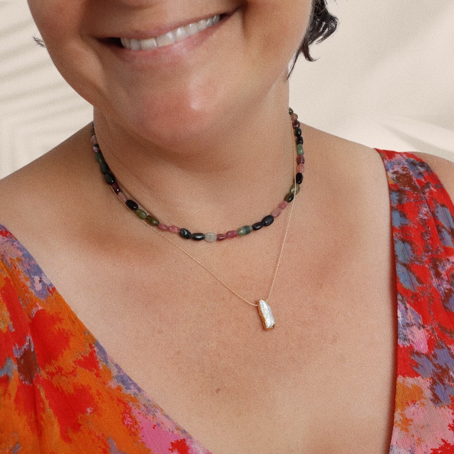 "The Ariel" Baroque Pearl Necklace