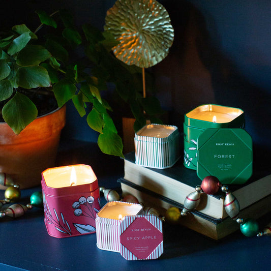 Forest Green Travel Tin