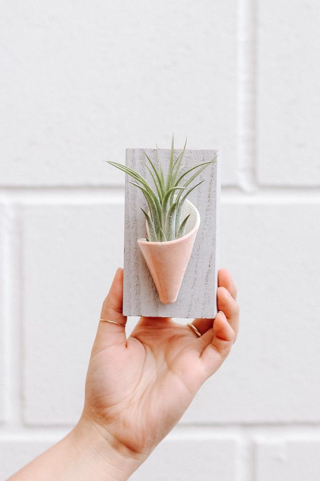 Tiny Ceramic Wall Planter