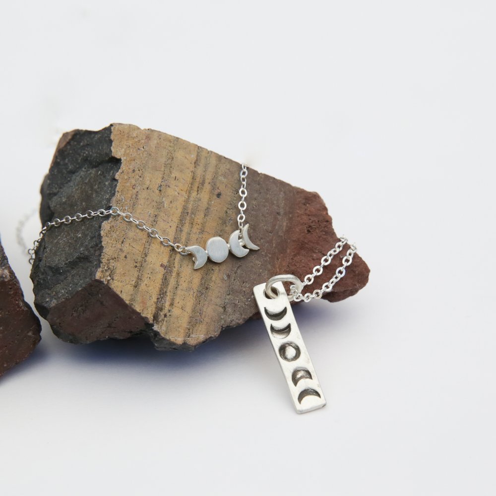 Tiny Mantra - Moon Phase choker