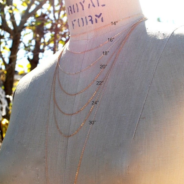 Tiny Mantra - Moon Phase choker