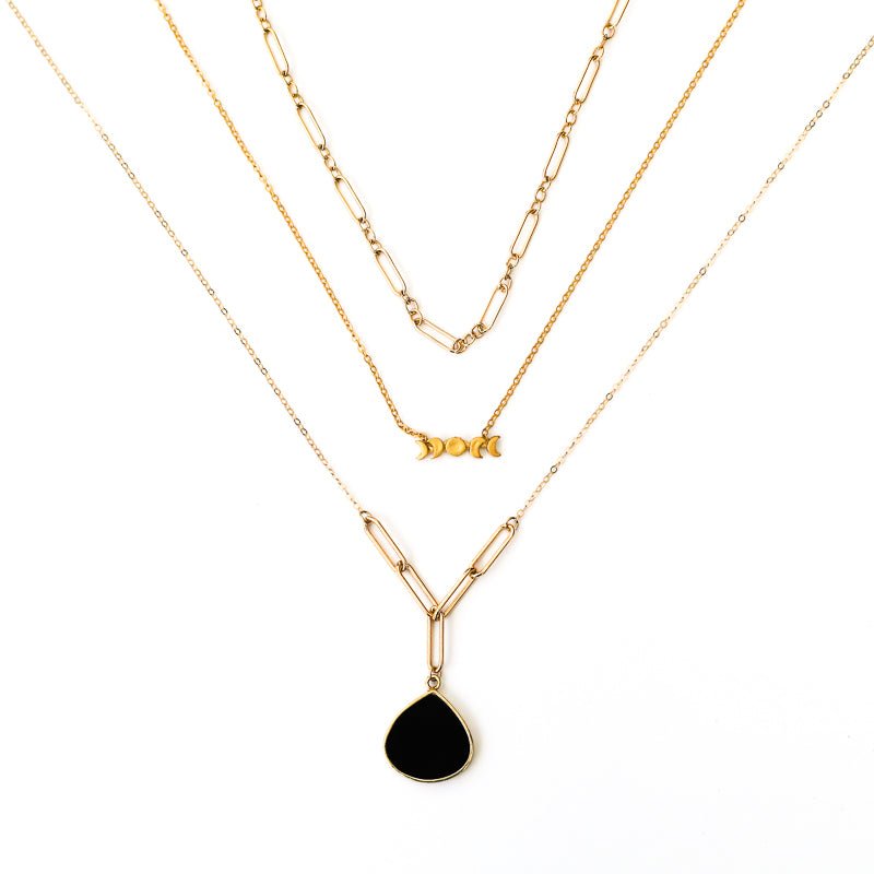 Tiny Mantra - Moon Phase choker