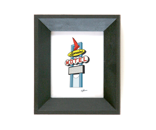 Lorraine Motel Sign | TN Art Print
