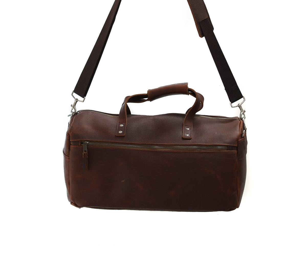 Luxury Leather Duffel Bag