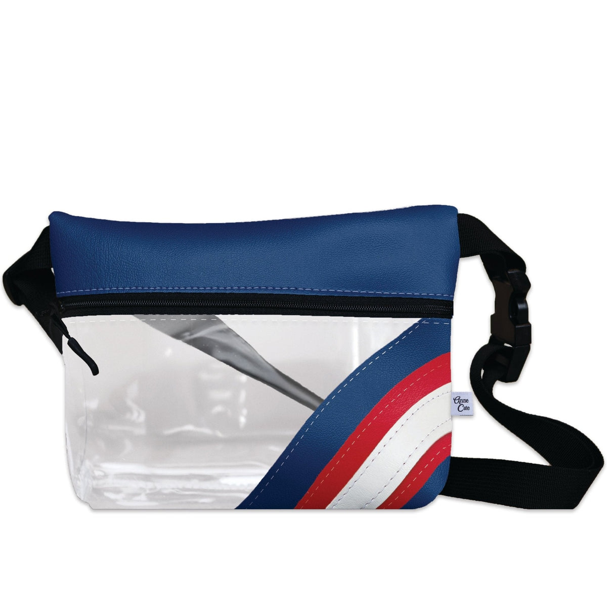 Football Stadium Clear Stripe Game Day Fanny Pack