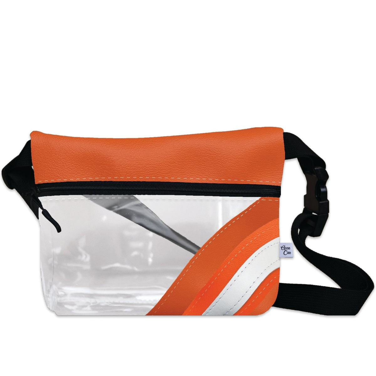 Collegiate Football Stadium Clear Stripe Game Day Fanny Pack
