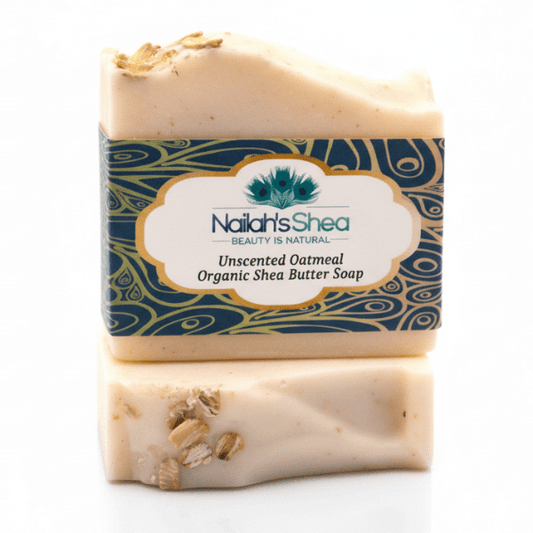 Unscented Oatmeal Shea Butter Soap