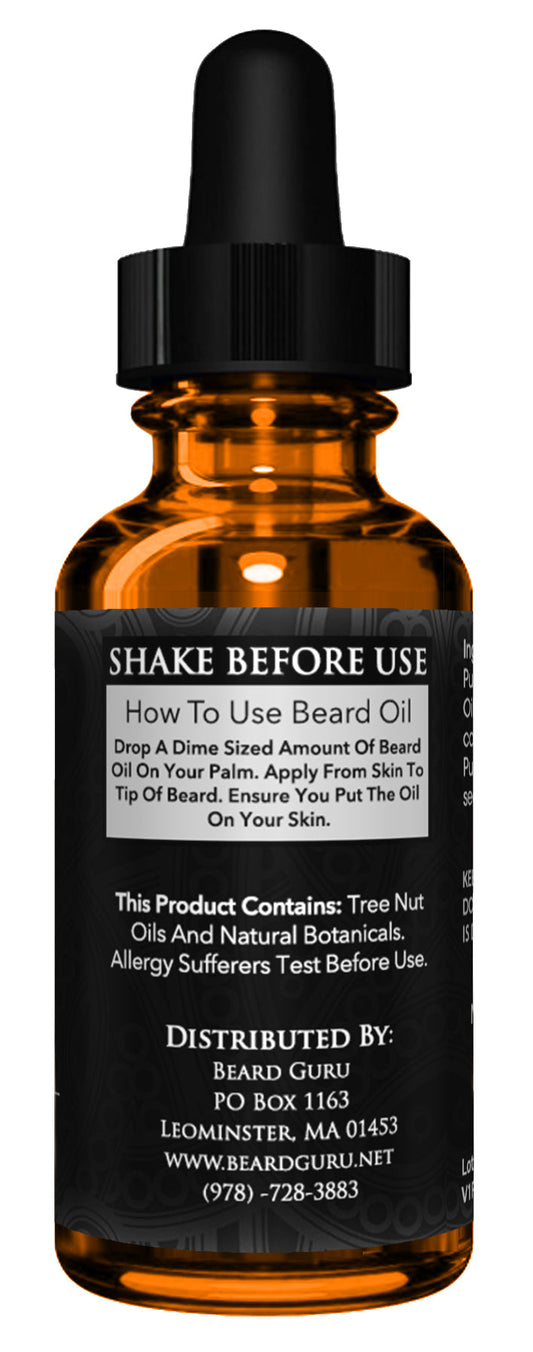 BeardGuru Premium Beard Oil: Unscented