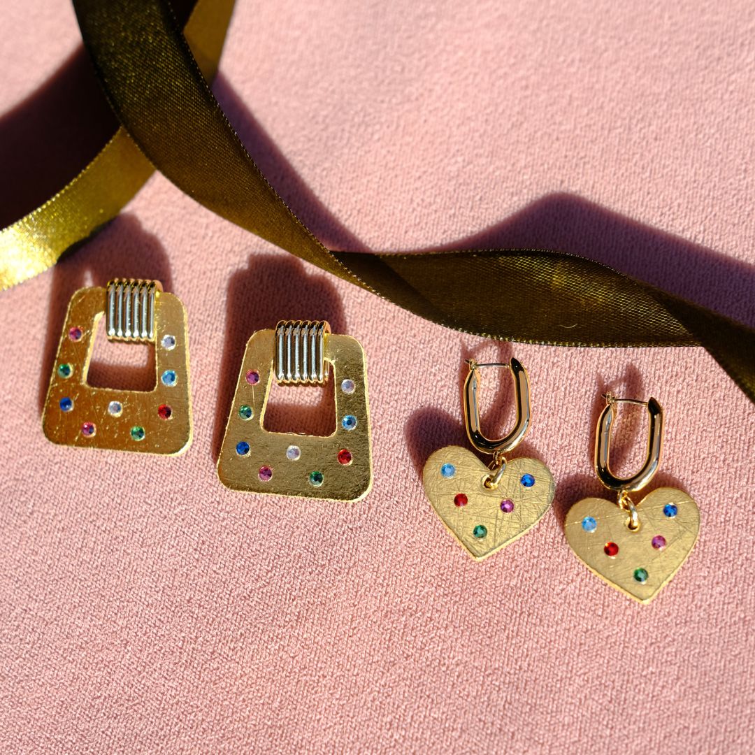 Vintage Gold Jeweled Avery