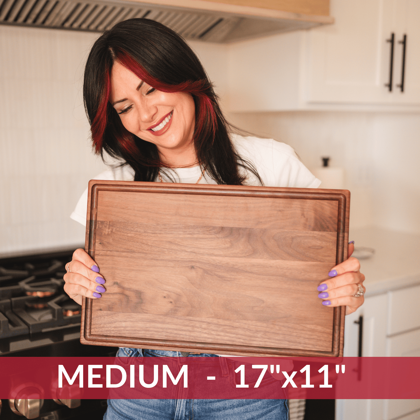 Medium Walnut Wood Cutting Board