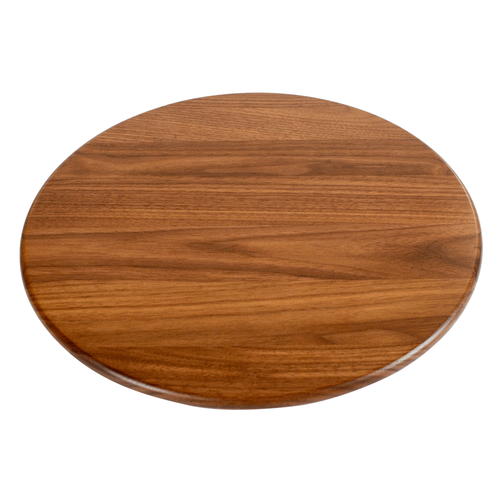Walnut Wood Lazy Susan Centerpiece