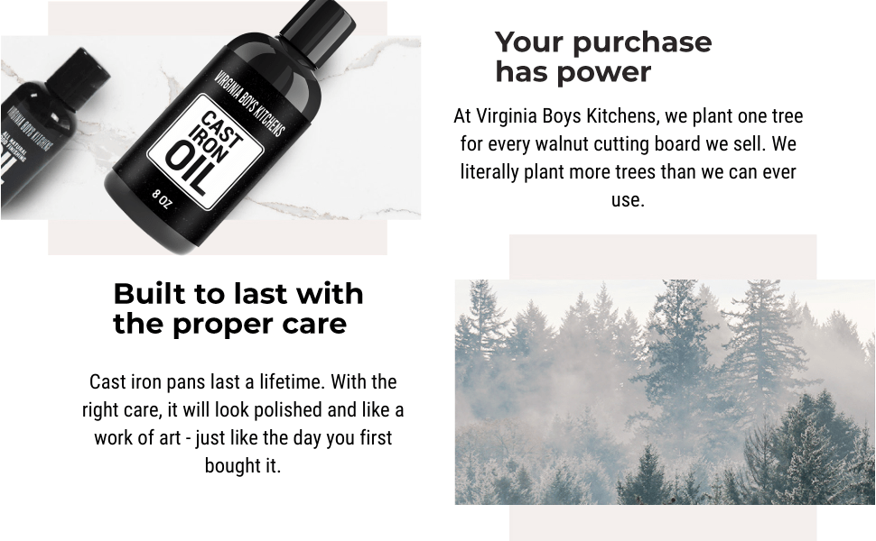 Natural Cast Iron Seasoning Oil