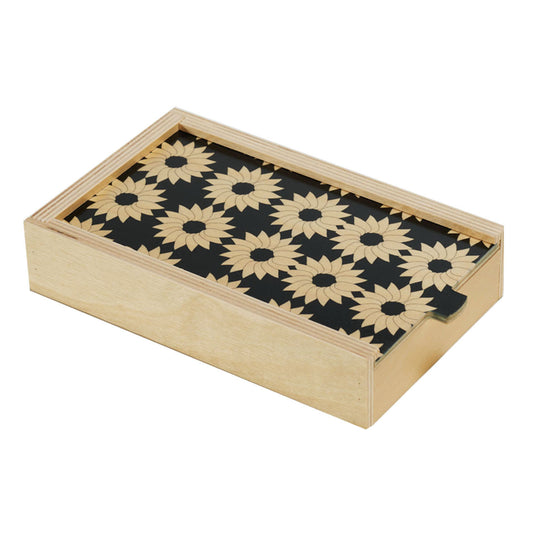 daisy black domino set