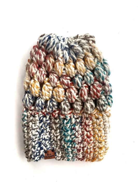 Women's Slouch Hat | Rainbow Beanie